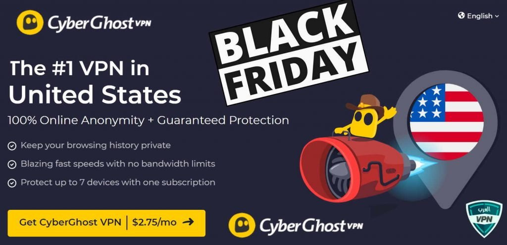 CyberGhost VPN Black Friday Deal